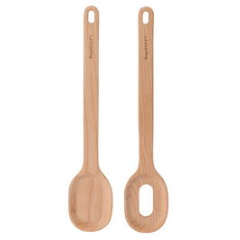 Berghoff 3950112 Cubiertos para Ensalada de Madera de Arce con Acabado de Aceite Natural
