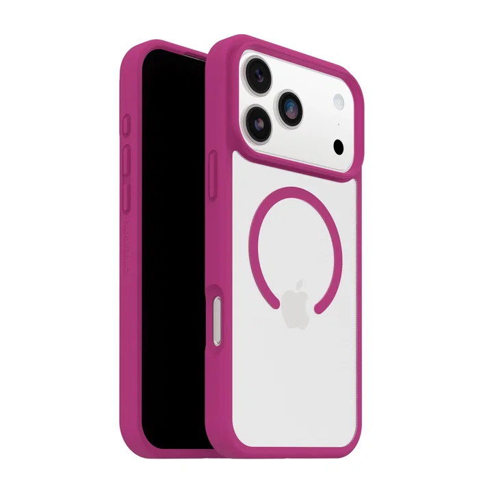 OtterBox React MagSafe Series para Apple iPhone 17 Pro Max, Rose Crystal OtterBox React MagSafe Series para Apple iPhone 17 Pro Max, Rose Crystal