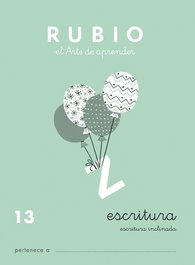 RUBIO Set de 10 CUADERNO A5 ESCRITURA Nº 13 (+11 años)
