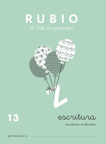 RUBIO Set de 10 CUADERNO A5 ESCRITURA Nº 13 (+11 años) RUBIO Set de 10 CUADERNO A5 ESCRITURA Nº 13 (+11 años)