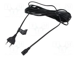 LogiLink Cable de alimentación CEE 7/16 a IEC C7, 10 m, negro