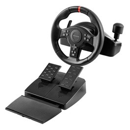 Mars Gaming MWH-RSXONE Volante SimRacing 270° con Palanca Secuencial, Pedalera XL y Vibración DriveSense para PC, PS3, PS4, Switch, Xbox One y Series X/S
