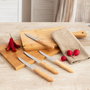 Set 4 Cuchillos Steak Mango Madera Madera Amefa 21 cm