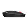 Lenovo ThinkPad Ratón Bluetooth 5.0 Inalámbrico 2400 DPI Sensor Óptico Negro 61g 1xAA
