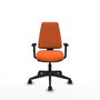 PIQUERAS Y CRESPO Silla de oficina Elche Naranja