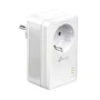 TP-Link TL-PA7017P KIT Adaptador de Red Powerline AV1000 Gigabit con Enchufe Integrado