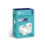 TP-Link TL-PA7017P KIT Adaptador Powerline AV1000 Gigabit, 1000 Mbps HomePlug AV2, Puerto Gigabit, Enchufe Integrado, Pack de 2, Alcance 300m, Blanco