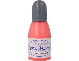 Tsukineko Tinta VERSAMAGIC pomelo rosado efecto tiza recarga 20ml
