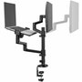 Neomounts DS20-425BL2 Soporte de escritorio para monitor 17-27 pulg. y portátil, Negro