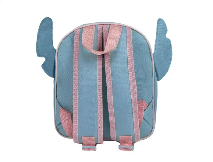 Cerdá Mochila Infantil 3D Aplicaciones Stitch Azul Claro