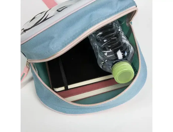Cerdá Mochila Infantil 3D Aplicaciones Stitch Azul Claro