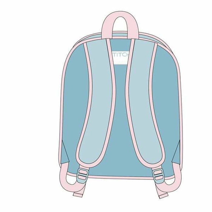 Cerdá Mochila Infantil 3D Aplicaciones Stitch Azul Claro
