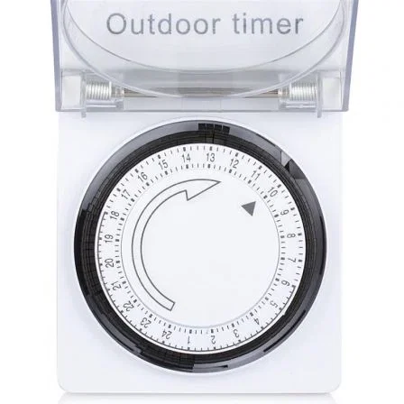 Smartwares TM116B Programador de Enchufe Inteligente para Exterior, Temporizador Eléctrico con Potencia Máxima 3500W