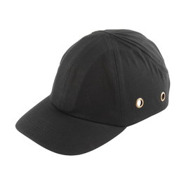 Wolfcraft Gorro de Protección Negro (CE) 4969000 para Trabajos Ligeros y Jardinería