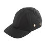 Wolfcraft Gorro de Protección Negro (CE) 4969000 para Trabajos Ligeros y Jardinería