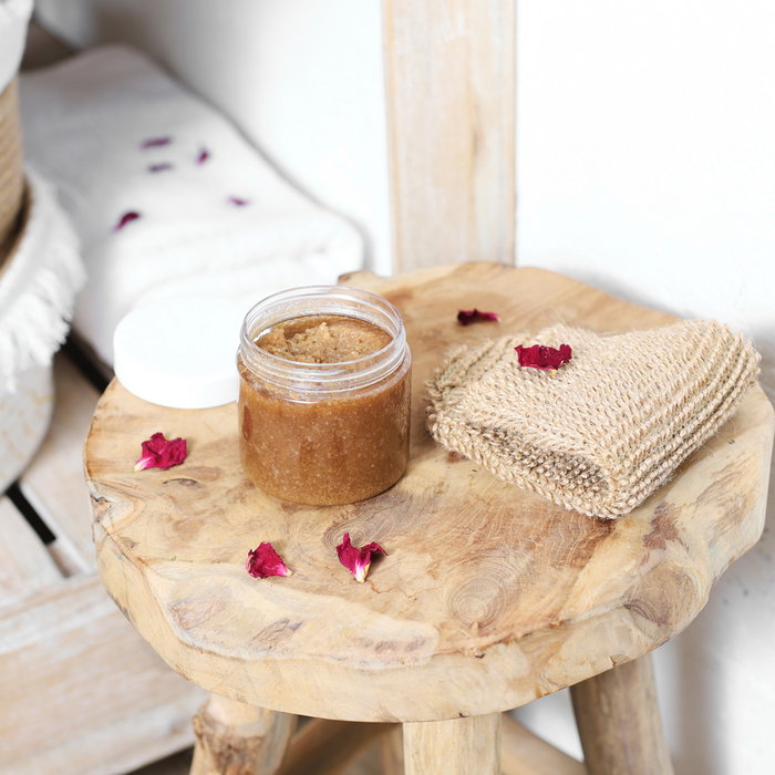 Cosmetic Club Juego De Guante Y Crema Exfoliante Colección Mirage 300gr