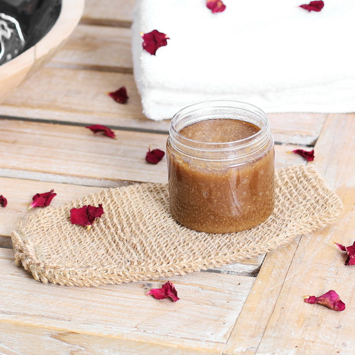 Cosmetic Club Juego De Guante Y Crema Exfoliante Colección Mirage 300gr