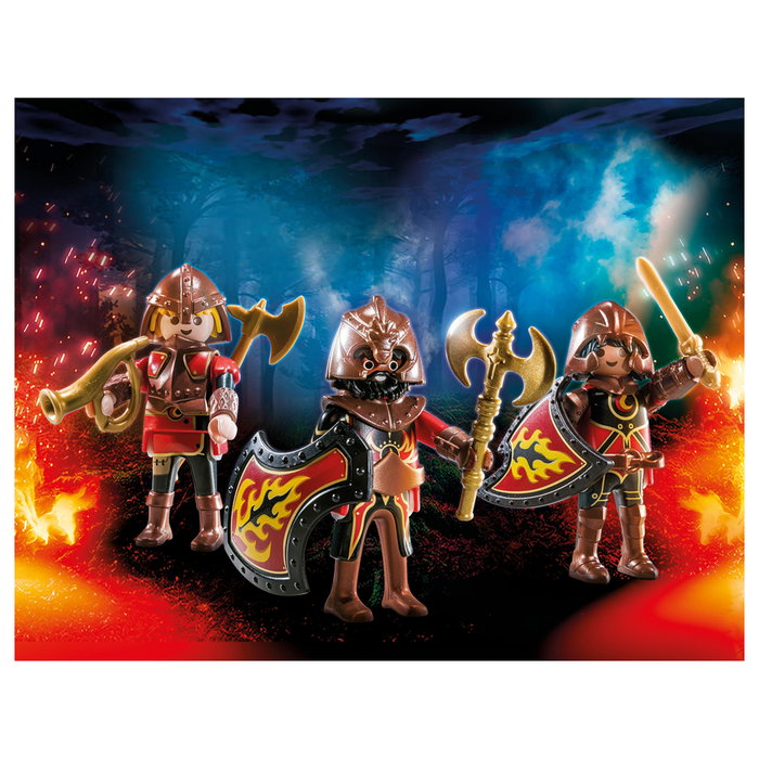 Playmobil Novelmore 70672 Burnham Raiders Set de 3
