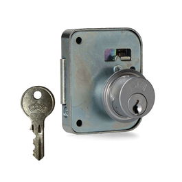 Jis 1130cro cfe Cerradura de sobreponer de compañía eléctrica cromada para armario de CFE