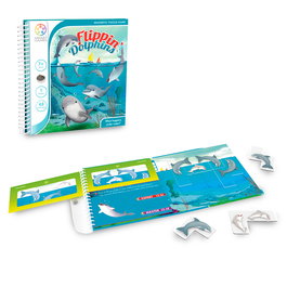 Smart Games Flippin' Dolphins Sgt310 Juego de Lógica y Viaje con 48 Desafíos