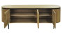 DKD Home Decor Buffet Paulownia Metal Natural 170x40x80