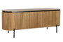 DKD Home Decor Buffet Paulownia Metal Natural 170x40x80