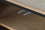 DKD Home Decor Buffet Paulownia Metal Natural 170x40x80
