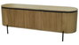 DKD Home Decor Buffet Paulownia Metal Natural 170x40x80