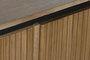 DKD Home Decor Buffet Paulownia Metal Natural 170x40x80