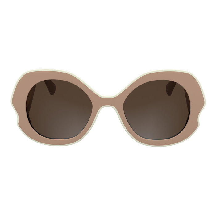 Longchamp LO780S-272 Gafas de Sol Beige para Mujer Longchamp LO780S-272 Gafas de Sol Beige para Mujer