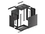 Lanberg WF01-6412-00B Armario Rack de Pared 12U Negro