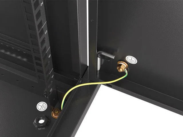 Lanberg WF01-6412-00B Armario Rack de Pared 12U Negro