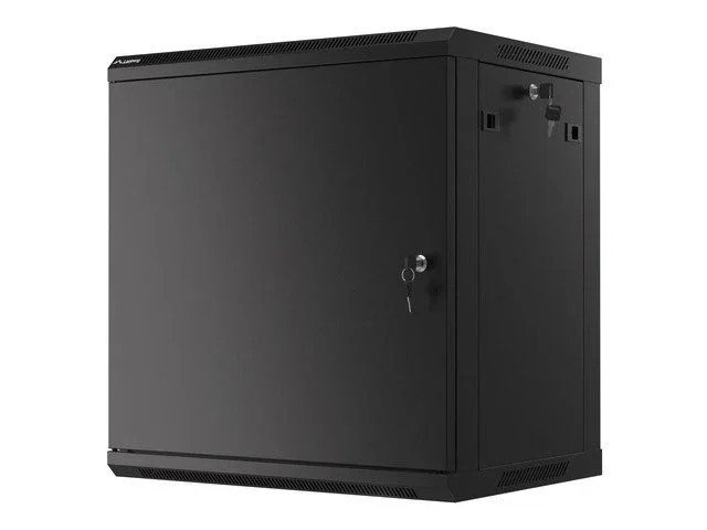 Lanberg WF01-6412-00B Armario Rack de Pared 12U Negro