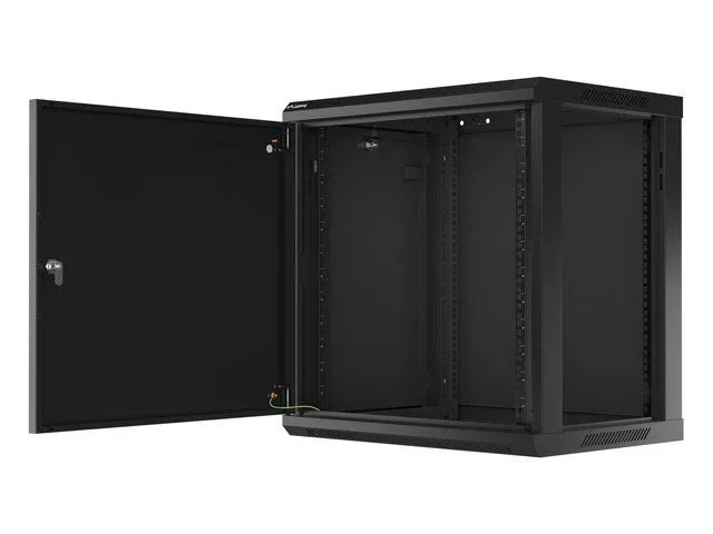 Lanberg WF01-6412-00B Armario Rack de Pared 12U Negro