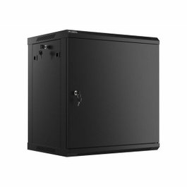Lanberg WF01-6412-00B Armario Rack Mural 12U 19 Pulgadas Negro