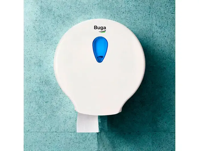 Bunzl Dispensador Papel Higienico Industrial 76247 ABS Blanco