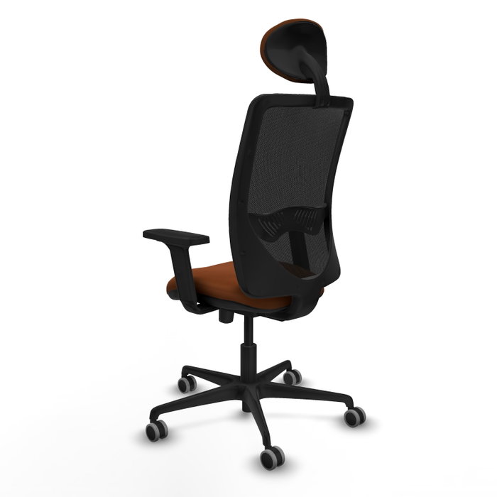 PIQUERAS Y CRESPO Silla de oficina Zulema con mecanismo Sincro/Traslack Marrón y Negro PIQUERAS Y CRESPO Silla de oficina Zulema con mecanismo Sincro/Traslack Marrón y Negro