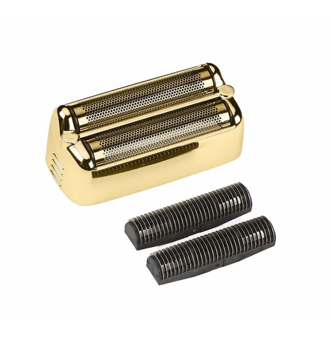 Babyliss Kit de recambio FXONE Gold con doble lámina de titanio y 2 cuchillas para FX79FS Babyliss Kit de recambio FXONE Gold con doble lámina de titanio y 2 cuchillas para FX79FS