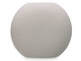 Giftdecor Jarron Ceramica Circular Gris 40cm (Set de 2)