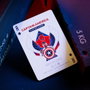 Captain America Baraja de cartas Patriotic Design