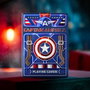 Captain America Baraja de cartas Patriotic Design