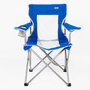 Aktive Silla plegable de camping con posavasos y respaldo transpirable