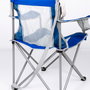 Aktive Silla plegable de camping con posavasos y respaldo transpirable