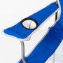 Aktive Silla plegable de camping con posavasos y respaldo transpirable