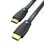 Vention Cable HDMI 2.0 4K Ultra HD 60Hz, Macho a Macho, 5 Metros, Color Negro, Compatible con TV, PC, PS5, Proyector