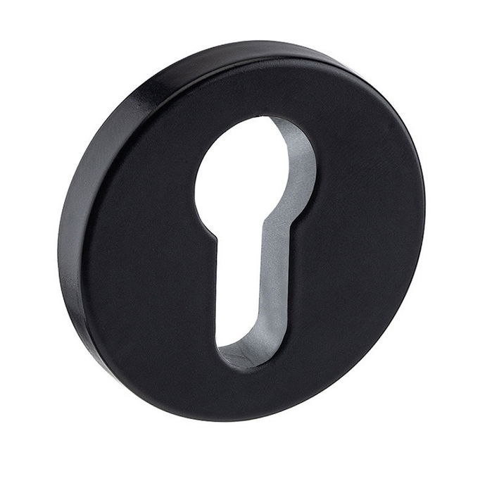 ARTICULOS INOXIDABLES Bocallave IN.04.28R.Y08.N Redonda Acero Inoxidable Satinado Negro Para Cilindro Europeo ARTICULOS INOXIDABLES Bocallave IN.04.28R.Y08.N Redonda Acero Inoxidable Satinado Negro Para Cilindro Europeo