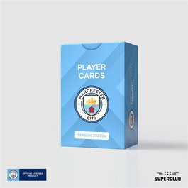 Asmodee Expansión Superclub Manchester City Player Cards 2023/24 - Juego de Cartas Oficial en Inglés