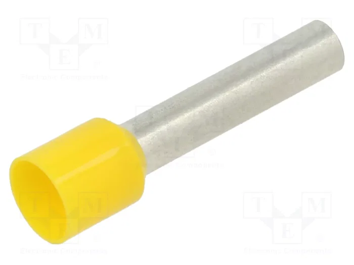 PANDUIT FSD82-18-C Terminal de manga aislada de cobre 6mm2 18mm amarillo PANDUIT FSD82-18-C Terminal de manga aislada de cobre 6mm2 18mm amarillo