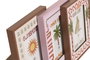 DKD Home Decor Marco de Foto 10x15 Boho Multicolor Surtido