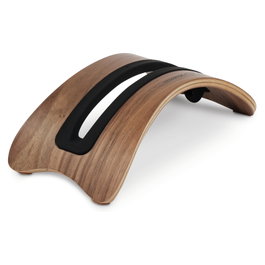 Terratec Holzzwei Soporte de Madera para Portátil y Tablet Negro